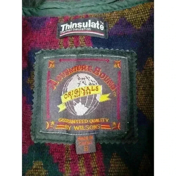 Adventure Bound Wilsons Leather Jacket Womens S Green Hooded Lined Soft Heavy - Picture 3 of 14